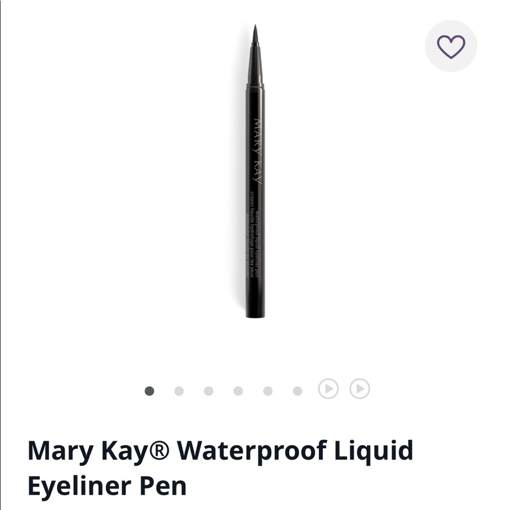Mary Kay® Waterproof Liquid
Eyeliner Pen Intense black